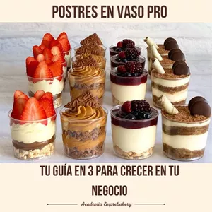 Imagen de portada para Curso online Postres en Vaso PRO