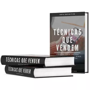 Imagem de capa para o Ebook E-book Técnicas que vendem