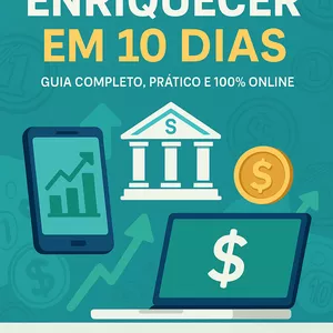 Imagem de capa para o Curso online ENRIQUECENDO EM 10 DIAS DE FORMA 100% ONLINE 