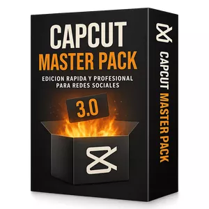 Imagen de portada para Ebook CapCut Master Pack  Edición Rápida y Profesional para Redes Sociales