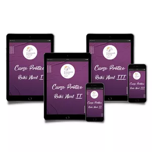 Imagem de capa para o Curso online Pacote Reiki Usui Nível I, II e III