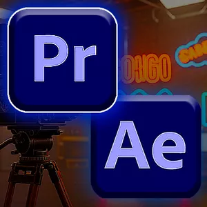 Imagem de capa para o Curso online Adobe Premiere + After Effects