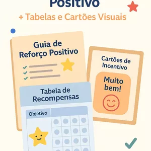 Imagem de capa para o Ebook Sistema de Reforço Positivo (Tabelas + Cartões + Guia de Aplicação)