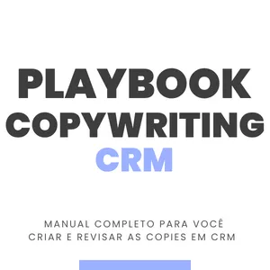 Imagem de capa para o Ebook Playbook de Copywriting para CRM + Prompts para IA 