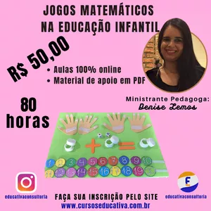 Imagem do curso JOGOS MATEMÁTICOS NA EDUCAÇÃO INFANTIL