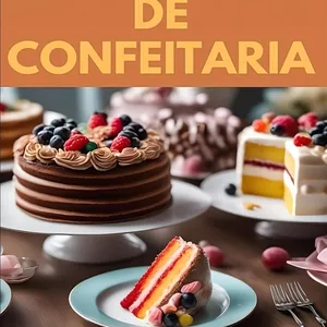 Imagem de capa para o Ebook Bolos de Confeitaria