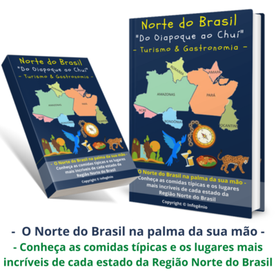 Imagem do curso Conheça a Região Norte do Brasil + 1 Bônus | Turismo &amp; Gastronomia (e-books)