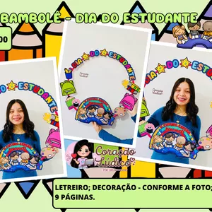 Imagem de capa para o Ebook 🎒Bambolê - Dia do Estudante 