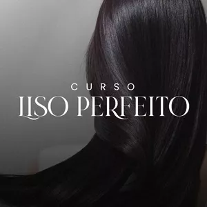 Imagem de capa para o Curso online Liso Perfeito - Curso de Alisamento