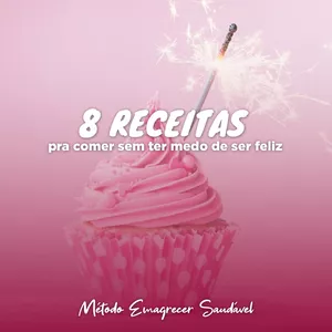 Imagem de capa para o Ebook Receitas Doces Saudáveis 