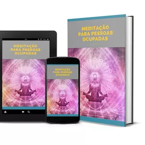 Imagem de capa para o Ebook MEDITAÇÃO PARA PESSOAS OCUPADAS