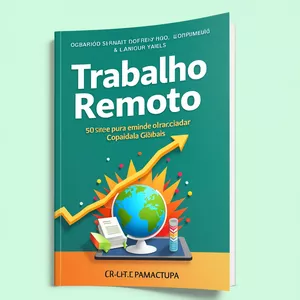 Imagem de capa para o Ebook Trabalho Remoto: Sua Liberdade, Seu Sucesso - 50 Sites Para Encontrar Oportunidades Globais