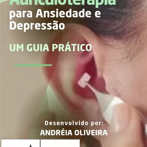 Imagem de capa para o Ebook Auriculoterapia para Ansiedade e Depressão 