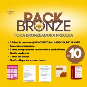 Imagem de capa para o Ebook PACK BRONZE