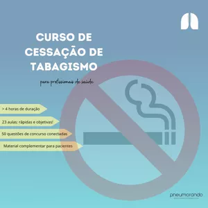 Imagem de capa para o Curso online Curso de Cessação de Tabagismo