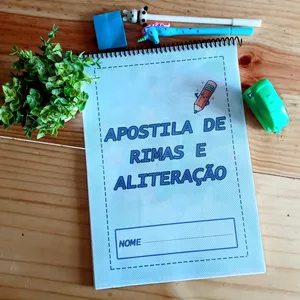 Imagem de capa para o Ebook APOSTILA DE RIMAS E ALITERAÇÃO