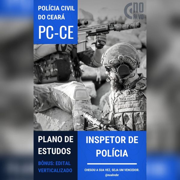 Pc Ce Inspetor De Policia Plano De Estudo Edital Verticalizado Hotmart
