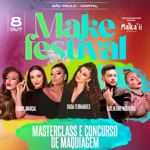 Imagem de capa para o Evento presencial Make Festival 