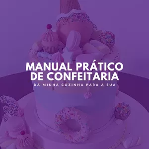 Imagem de capa para o Curso online Manual Prático de Confeitaria