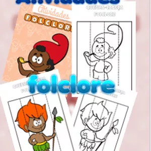 Imagem de capa para o Ebook ATIVIDADES PEDAGOGICA FOLCLORE