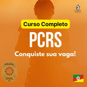 "Rota da Aprovação PC-RS: Curso Intensivo e Estratégico" por Gustavo Rodrigues Gomes