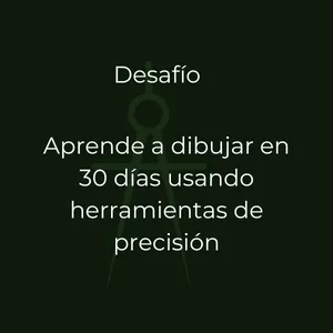 Imagen de portada para Curso online Desafío dibuja bien con herramientas de precisión