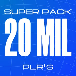 Imagem de capa para o Curso online SUPER PACK PLR 