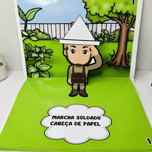 Imagem de capa para o Ebook Livro 3D Marcha Soldado