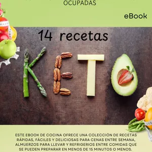 Imagen de portada para Ebook 14 RECETAS KETO