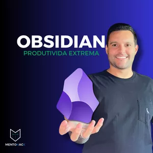 Imagem de capa para o Curso online Obsidian Produtividade Extrema