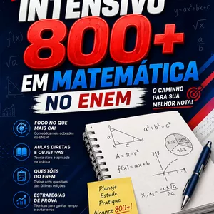 Imagem do curso Intensivo 800+ em Matemática no ENEM 