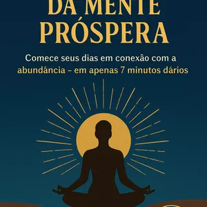 Imagem de capa para o Ebook Ritual Matinal da Mente Próspera em 7 Minutos