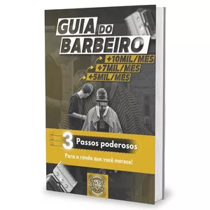 Imagem do curso Guia do Barbeiro - 3 Passos para a renda que você merece