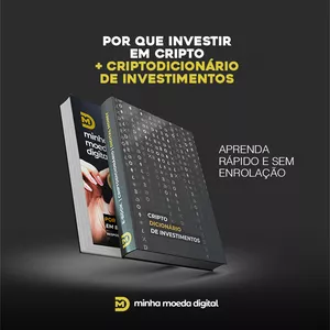 Imagem de capa para o Ebook Porque investir em Criptomoedas + Dicionário de Investimentos em Cripto
