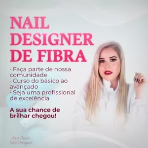 Imagem principal do produto Curso Nail Designer de Fibra