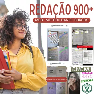 Imagem do curso REDAÇÃO 900+ MÉTODO DANIEL BURGOS