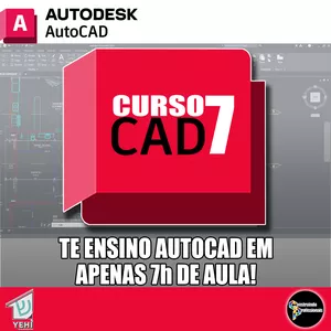 Imagem de capa para o Curso online Curso Cad 7 - Autocad