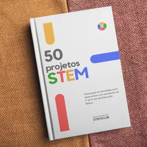 Imagem de capa para o Ebook 50 projetos STEM 2 edição