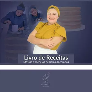 Imagem de capa para o Ebook Livro de Receitas por Calline Brandao