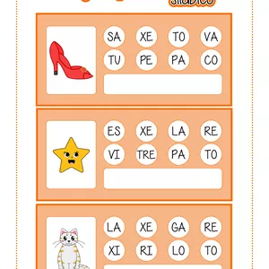 Imagem de capa para o Ebook Caça-palavras silábico