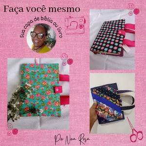 Imagem de capa para o Curso online Como fazer capa pra Bíblias e livros.