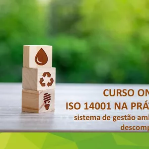 Imagem de capa para o Curso online ISO 14001 na Prática: sistema de gestão ambiental descomplicado
