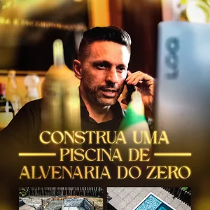 Imagem de capa para o Curso online Aprenda Construir uma Piscina de Alvenaria do Zero + Bônus de 15 Projetos Arquitetônicos e Hidráulicos
