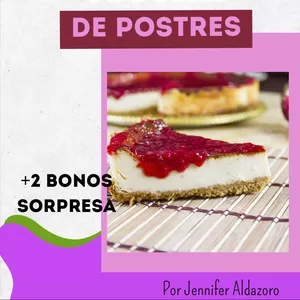 Imagen de portada para Ebook 20 Recetas de Postres fáciles y deliciosos