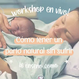 Imagen de portada para Curso online Cómo tener un parto natural sin sufrir 