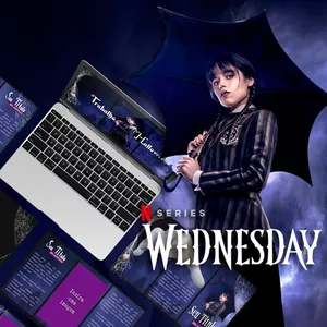 Imagem de capa para o Curso online Wednesday - Template de PowerPoin