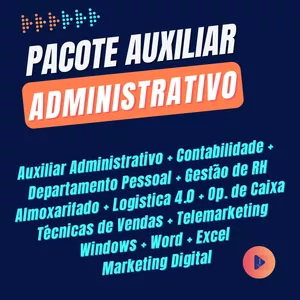 Imagem do curso Pacote Auxiliar Administrativo