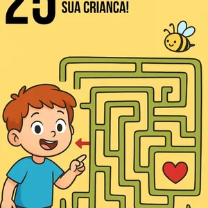 Imagem de capa para o Ebook 25 LABIRINTOS INFANTIS PARA SUA CRIANÇA