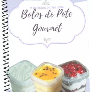 Imagem de capa para o Ebook  15 RECEITAS INCRÍVEIS DE BOLO DE POTE