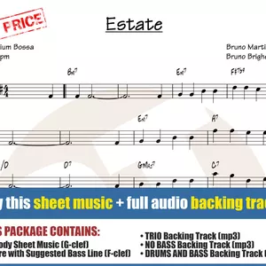 Cover image for Online course Estate (Sheet Music + Backing Tracks)